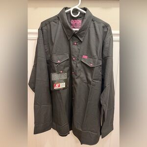 Dixxon Flannel 2XL, Snap-On “Sock It To Breast Cancer “